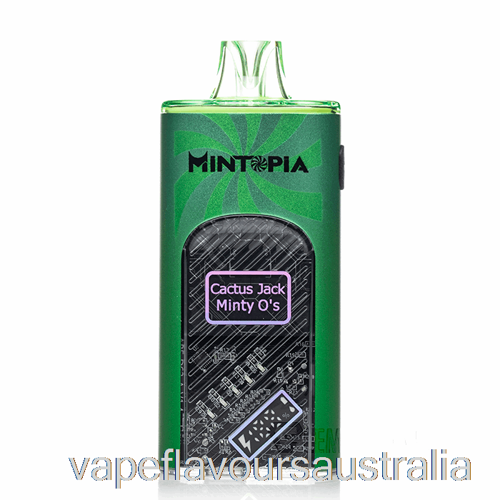 Vape Australia Mintopia Turbo 9000 Disposable Cactus Jack Minty O's